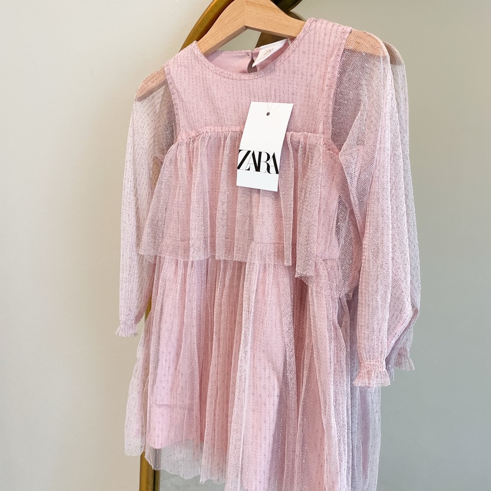 Zara Elegant Black Formal Dress